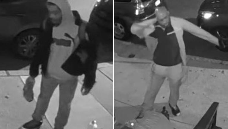 Police search for 2 men after death of man found behind South Philly house