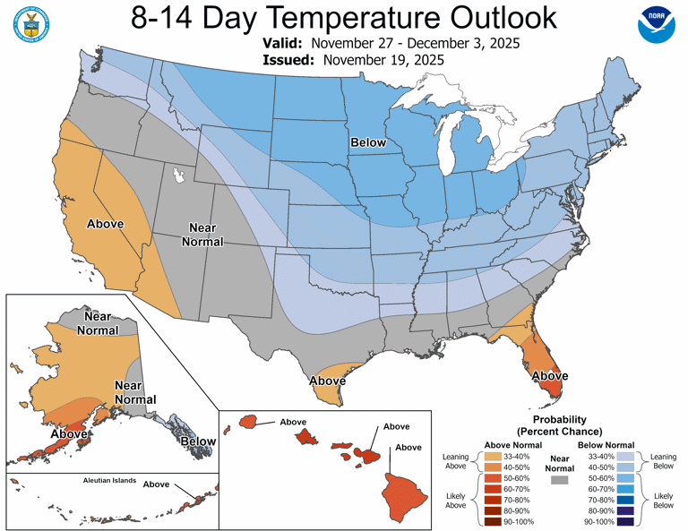 Is a snow storm in the Thanksgiving weather forecast? Bad weather is ...