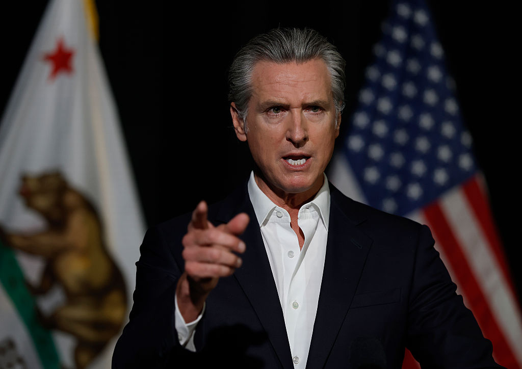 Newsom unveils new nickname for Trump<br><br>