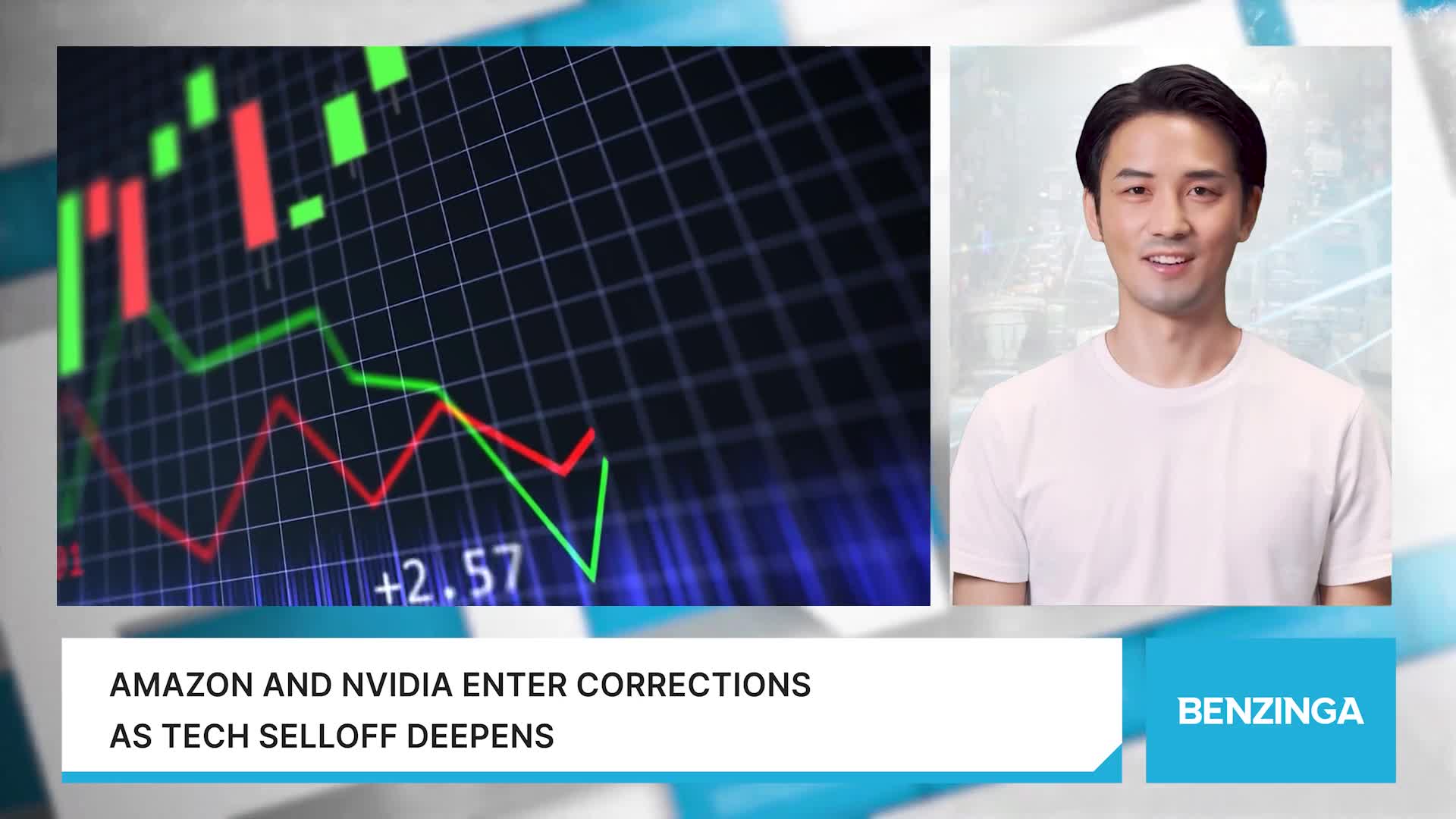 Amazon And Nvidia Enter Corrections As Tech Selloff Deepens