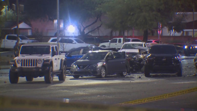 Driver cited for speeding weeks before deadly Las Vegas 12-car crash