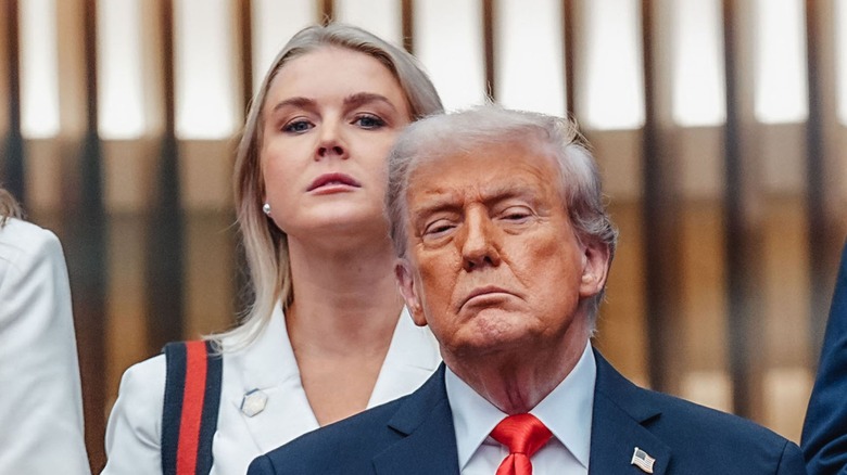 7 Photos Of Karoline Leavitt And Donald Trump That Hint She'll Never Leave  His Side