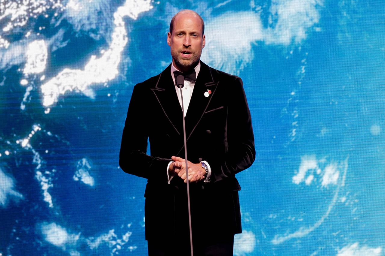 Andrew Parsons / Kensington Palace Prince William at the Earthshot Prize Awards Ceremony in Rio de Janeiro, Brazil on Nov. 5, 2025.