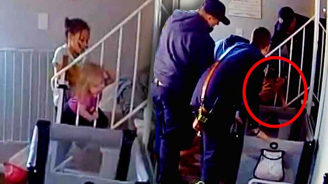 Firefighters Free 2-Year-Old Girl Who Got Her Head Stuck In Railing