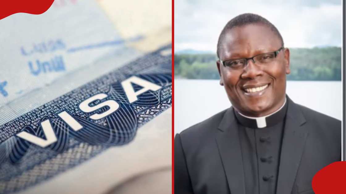 Father John was denied re-entry into the US. Source: Youtube