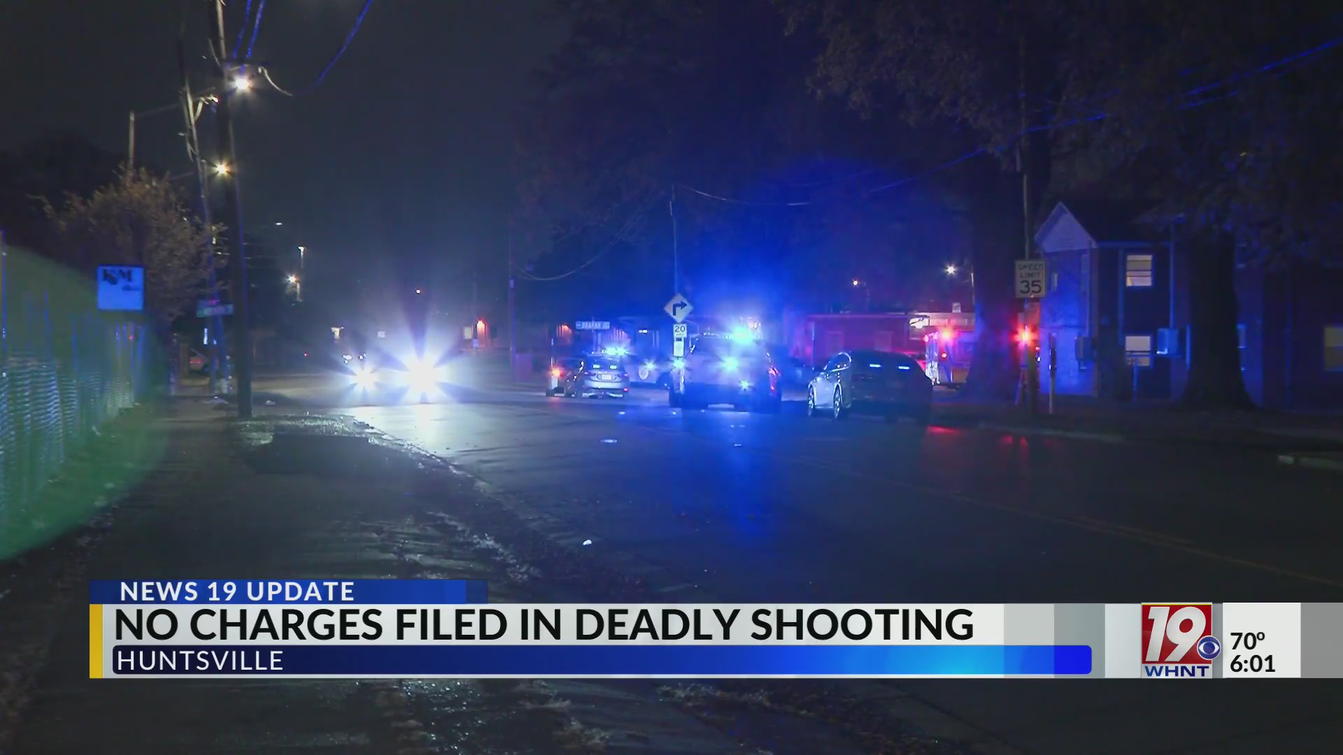 No Charges Filed in Deadly Shooting | Nov. 19, 2025 | News 19 at 6 p.m.