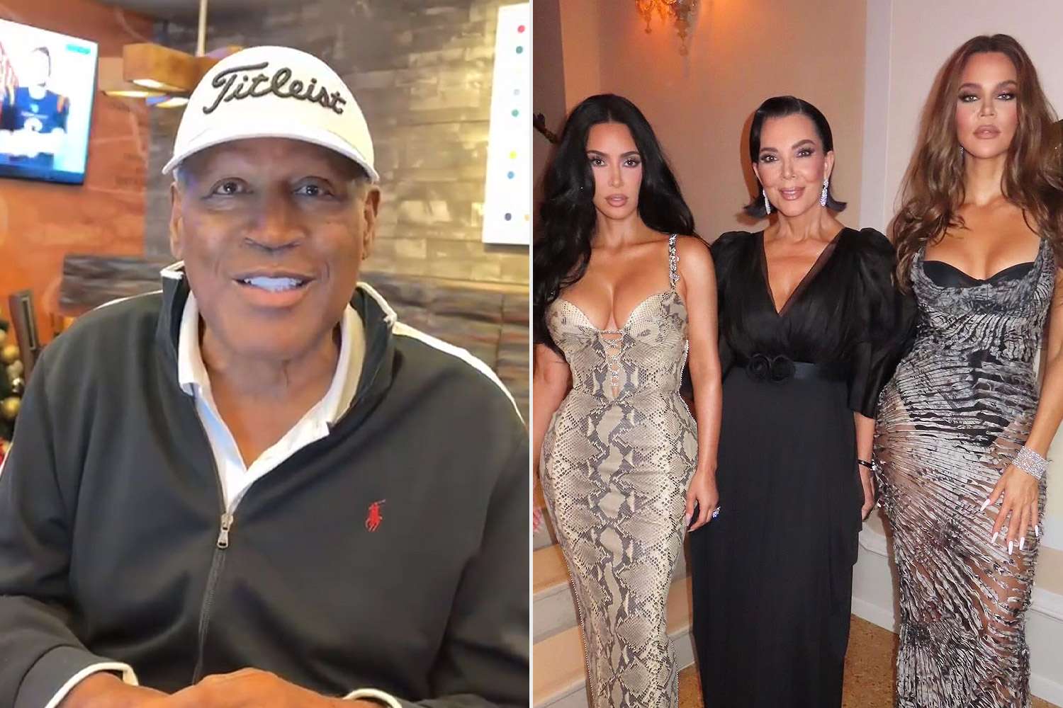 Kris Jenner guarda silencio mientras sus hijas Kim y Khloé Kardashian bromean sobre que O.J. Simpson es el verdadero padre de Khloé.