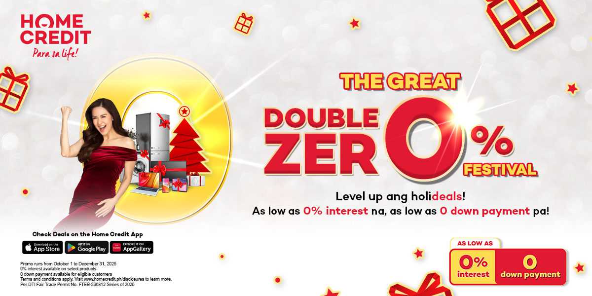 Home Credit rolls out Great Double Zero Festival for holiday shoppers