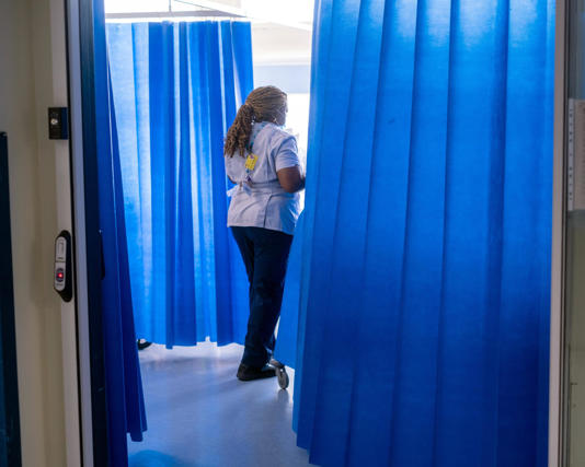 The Royal College of Nursing believes the plans ‘risked deepening the NHS workforce crisis’. Photograph: Jeff Moore/PA