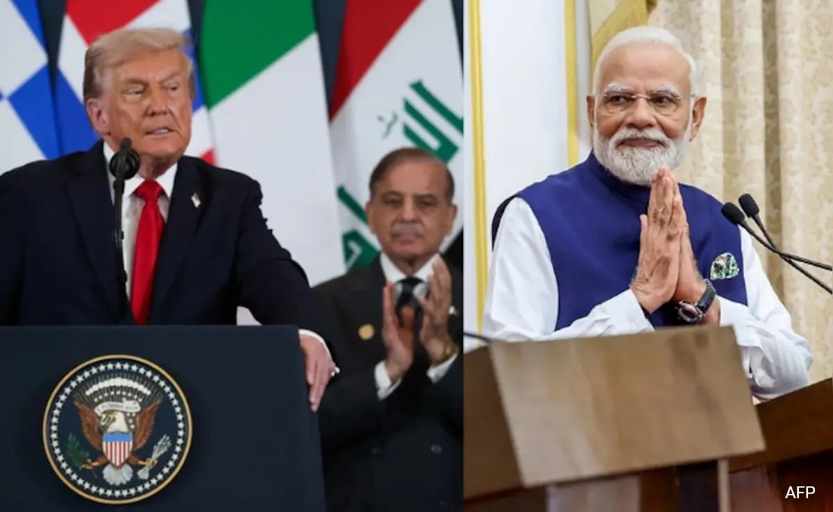 "PM Modi Called...": Trump's New Claim On Stopping India-Pak Conflict