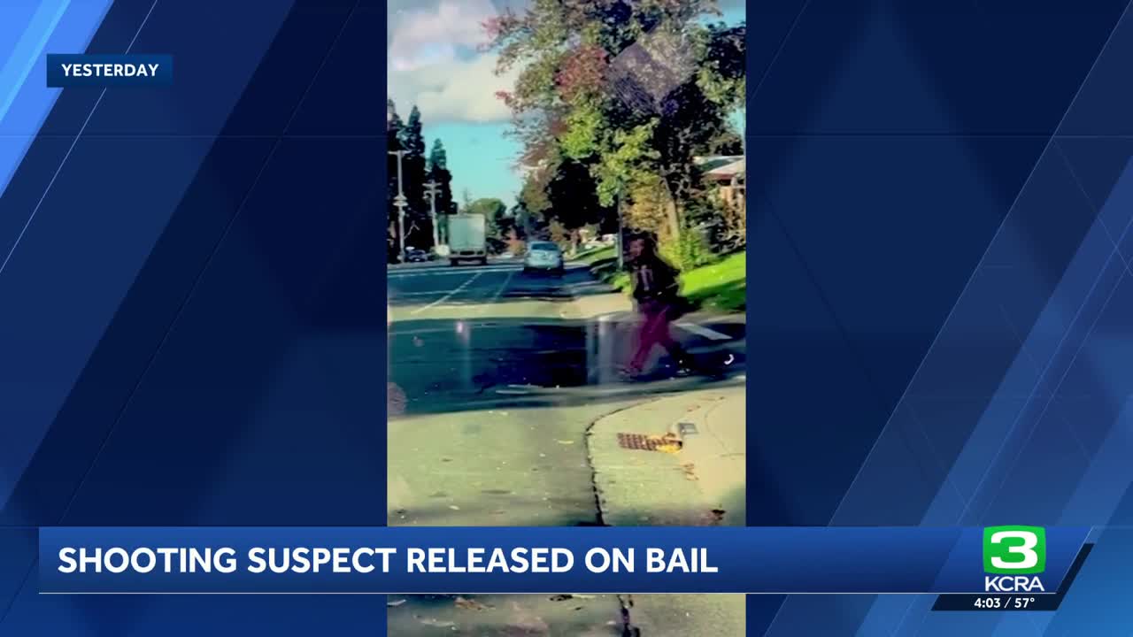 Sacramento shooting suspect released on bail