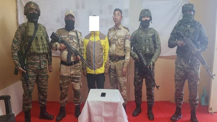 PREPAK (PRO) cadre arrested in Manipur's Bishnupur for extortion activities