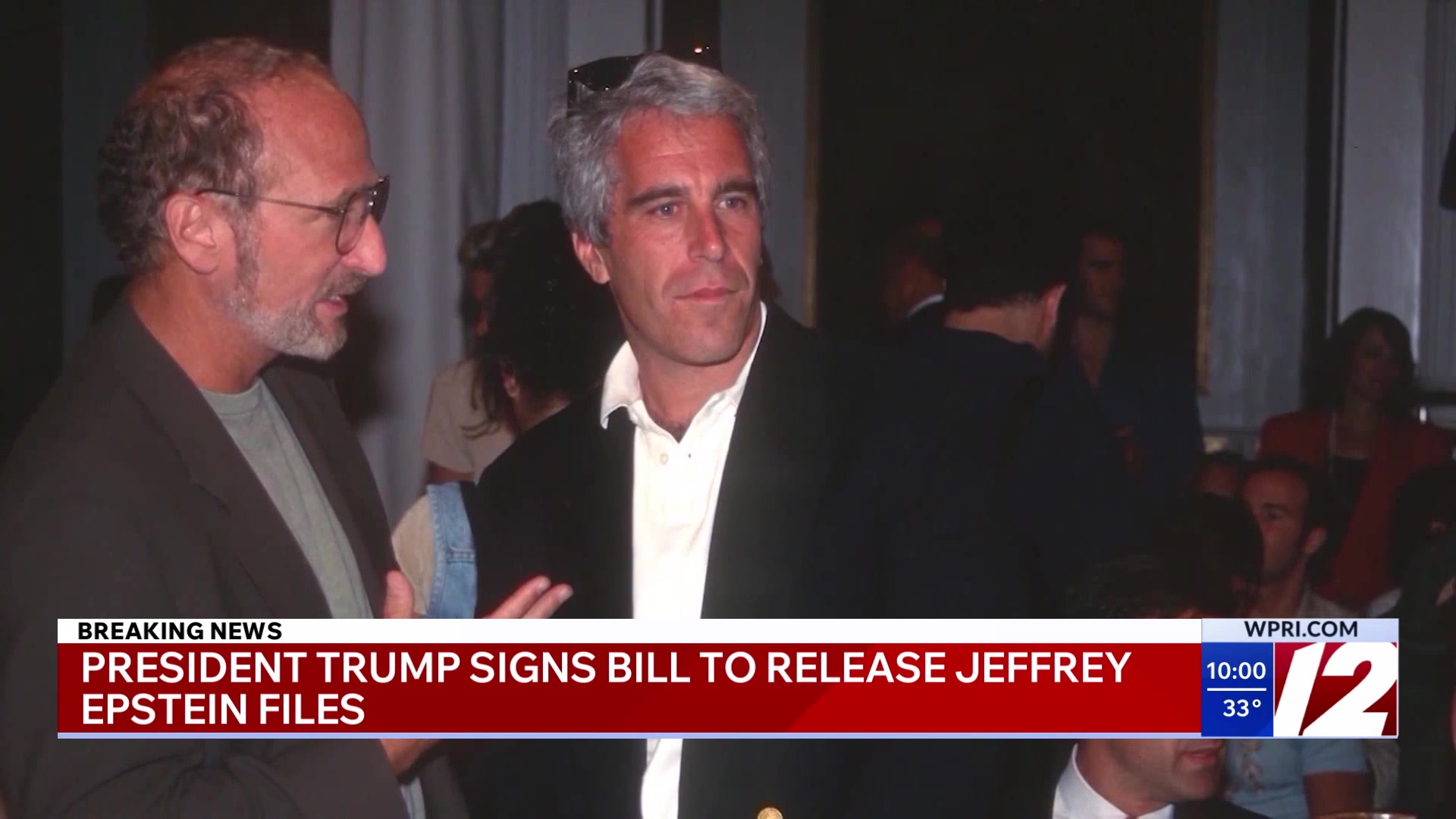 Trump signs bill to release Jeffrey Epstein case files