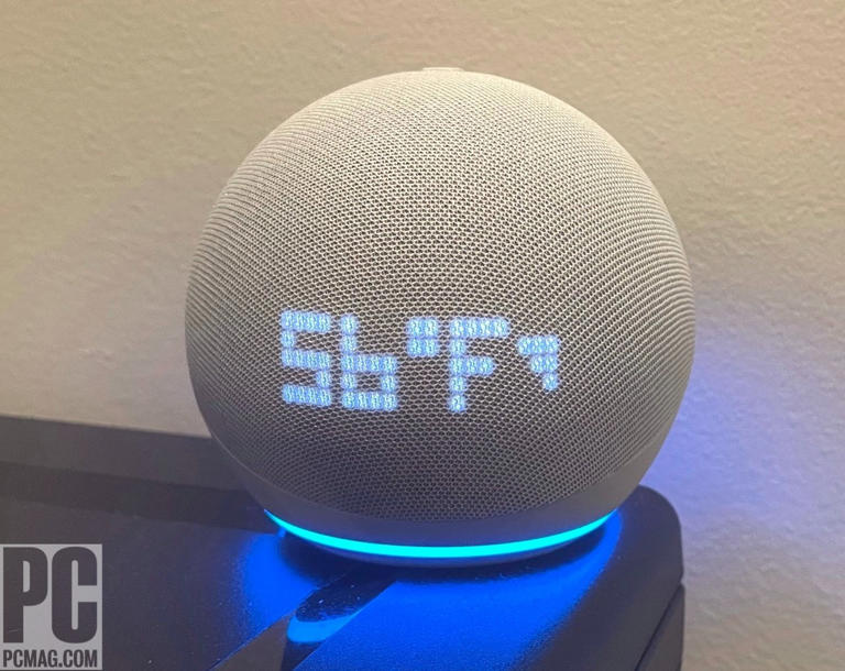 Amazon Echo Dot With Clock (5th Gen)