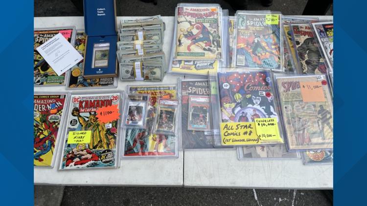 San Diego County duo arrested for multimillion-dollar comic and gun thefts