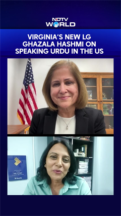 Virginia’s New LG & Hyderabad Born Ghazala Hashmi On Speaking Urdu In ...
