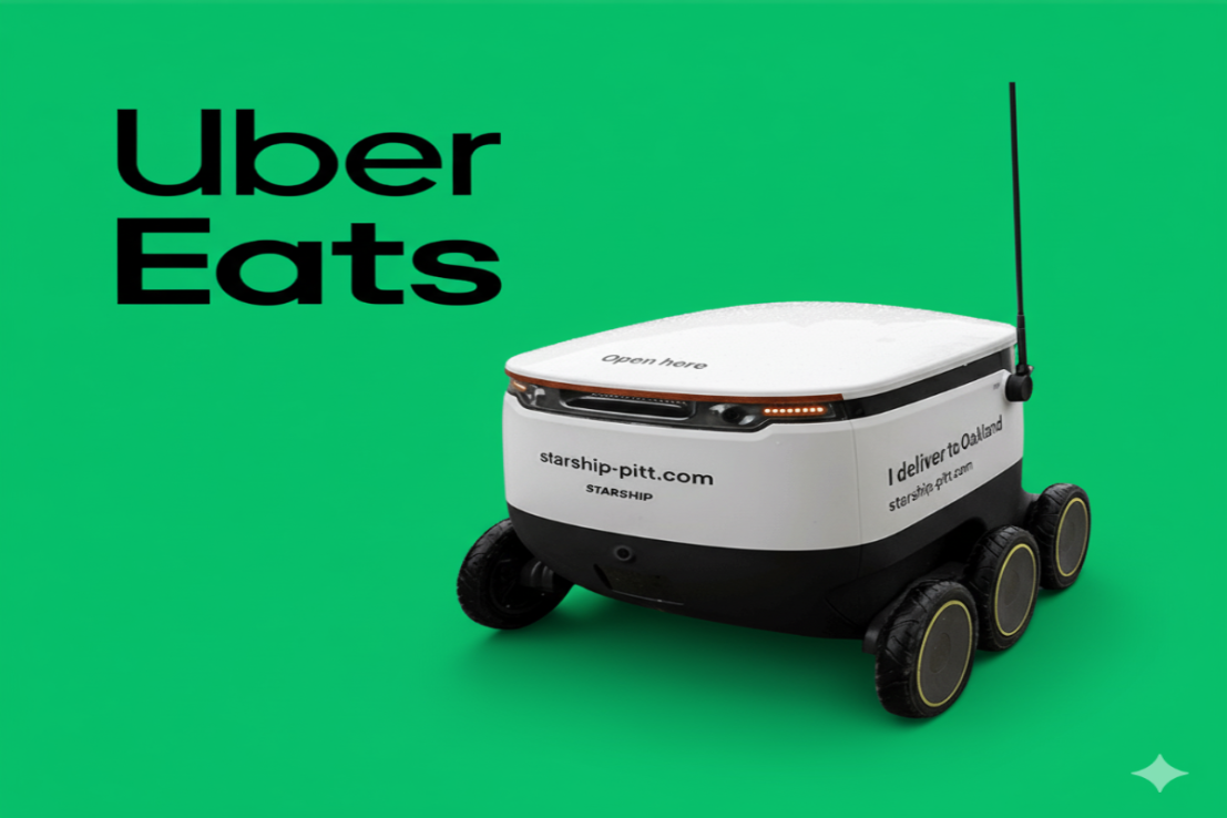 Robots set to replace couriers at Uber Eats