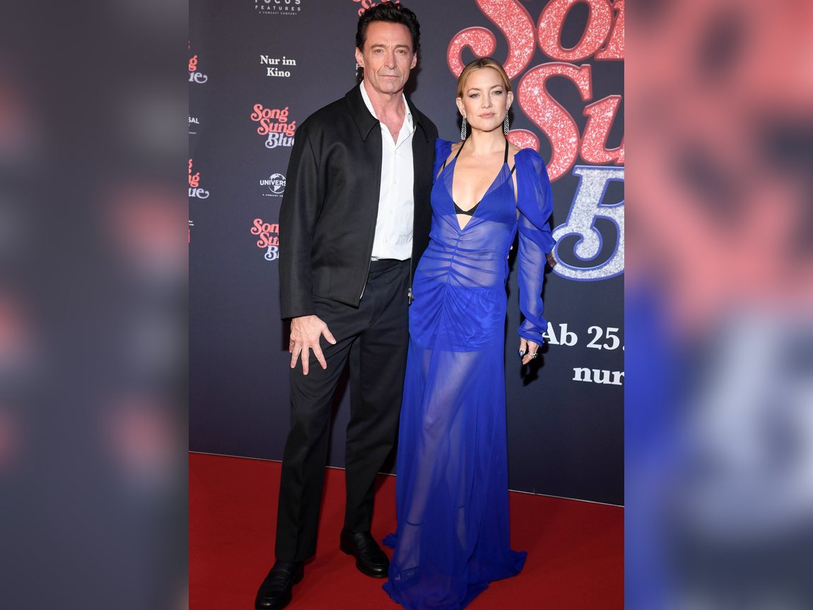Stunning Appearance in Berlin: Kate Hudson Enchants in Sheer Dress