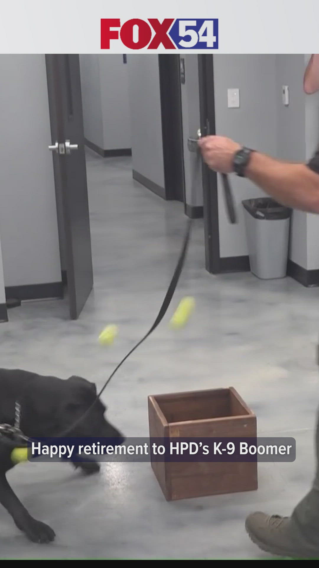 Happy retirement to HPD’s K-9 Boomer