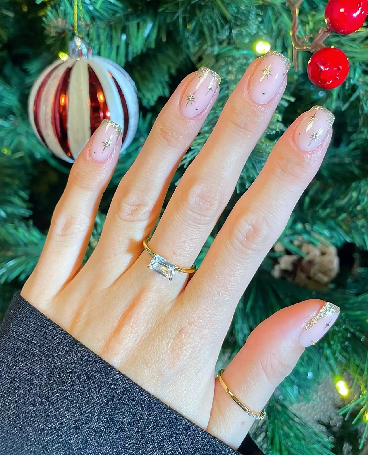 8 ideas de uñas nude que