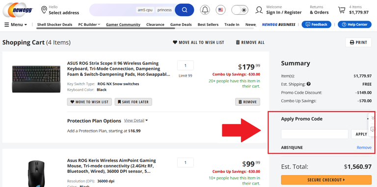 Newegg Promo Codes in month year | offer_label