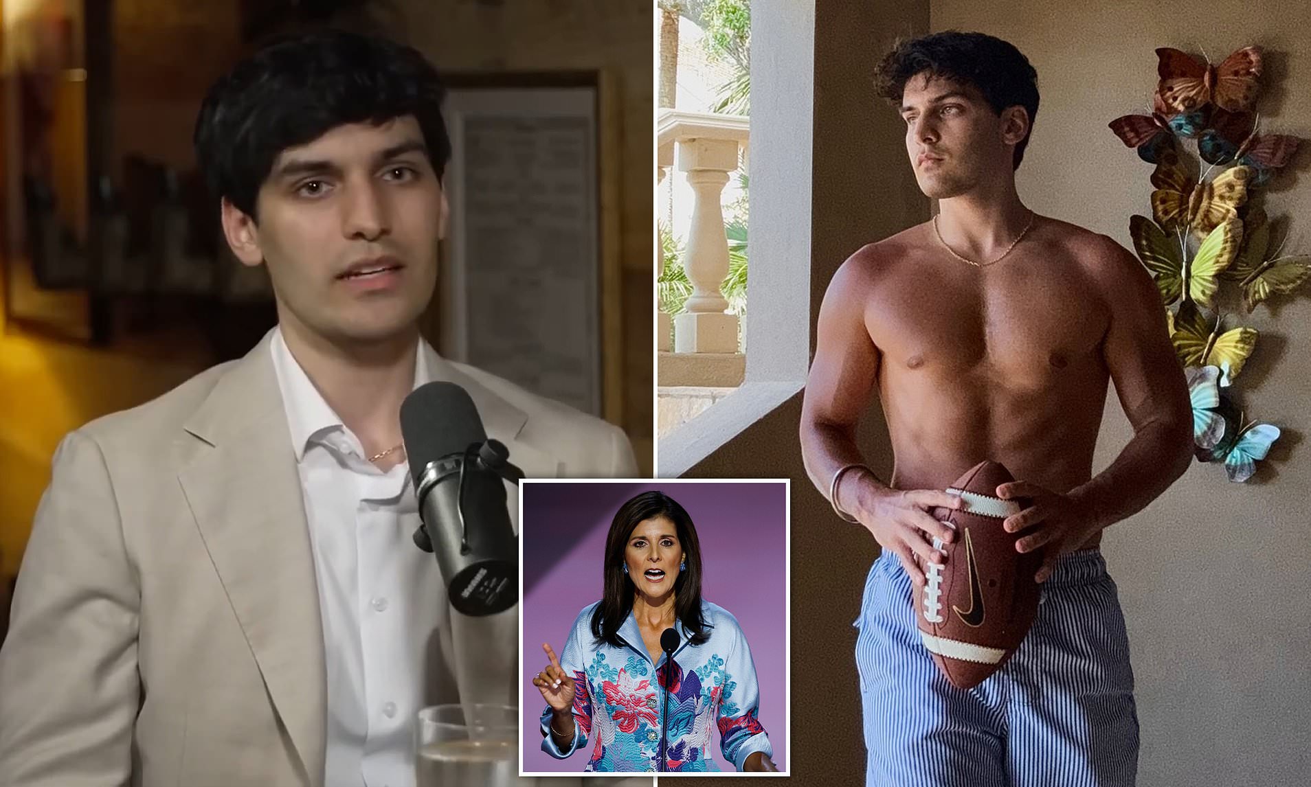 Nikki Haley's son goes full-blooded America First leaving Tucker ...