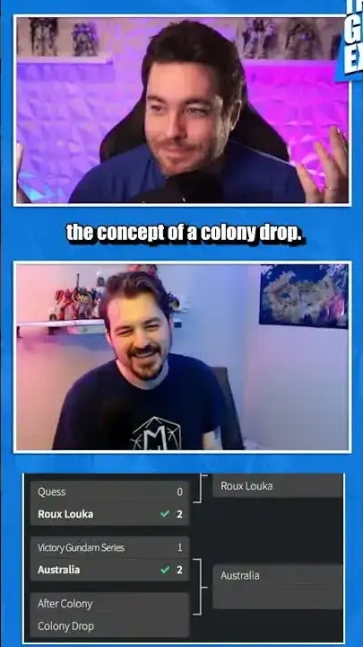 Australia vs. Colony Drop [The Gundam Explained Show Clip 107]