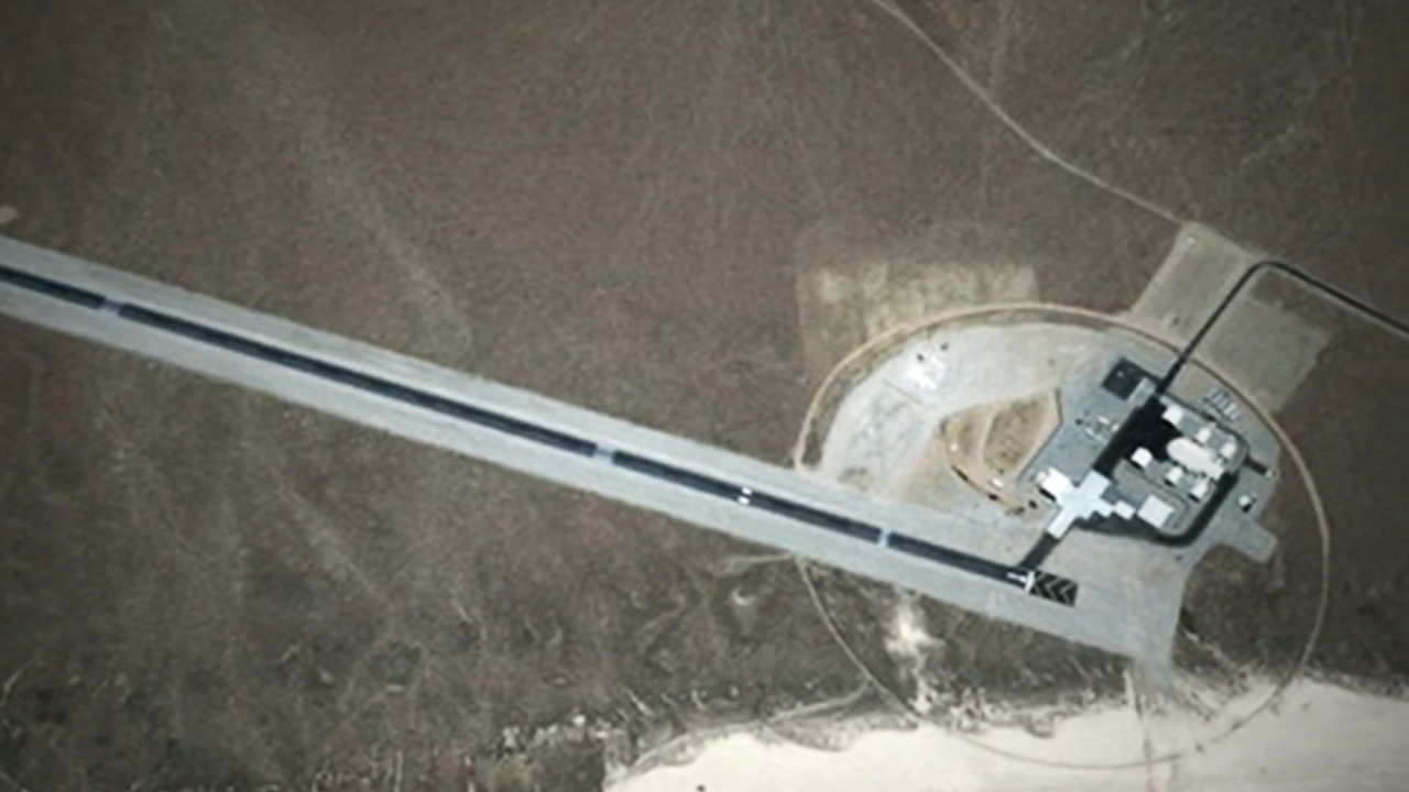 The Secret Nevada Base Exposed by One Satellite Photo