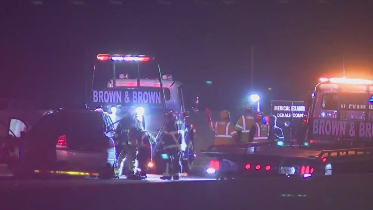 2 dead after wrong-way driver crash on I-285EB at Buford Highway