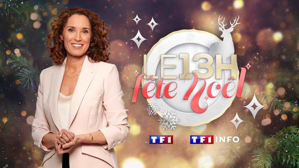 TF1 a lancé aujourd’hui l’opération “Le 13h fête Noël” dans le Journal — free download