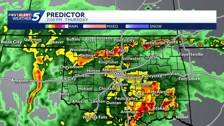 TIMELINE: Severe weather threat weakens but low tornado risk remains ...