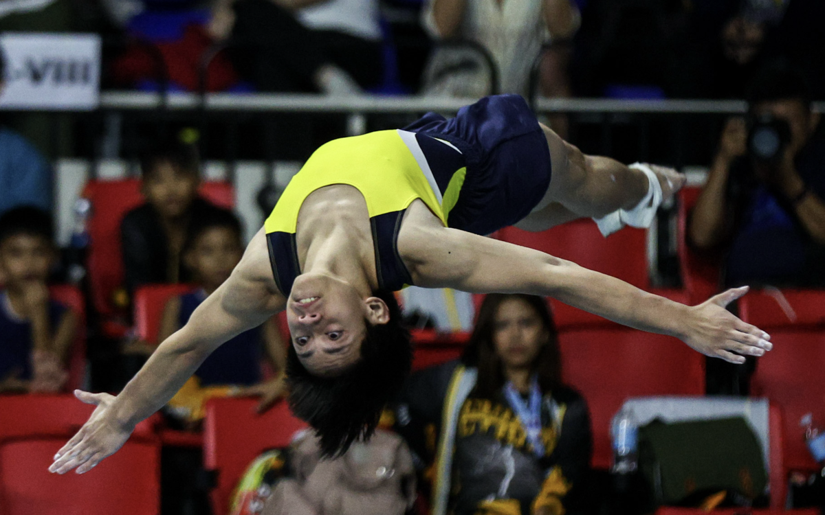 Karl Eldrew Yulo makes it to finals in 4 events at Junior Worlds