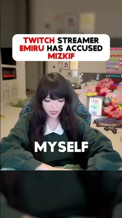 Twitch streamer Emiru has accused Mizkif of SA and more #emiru #mizkif ...