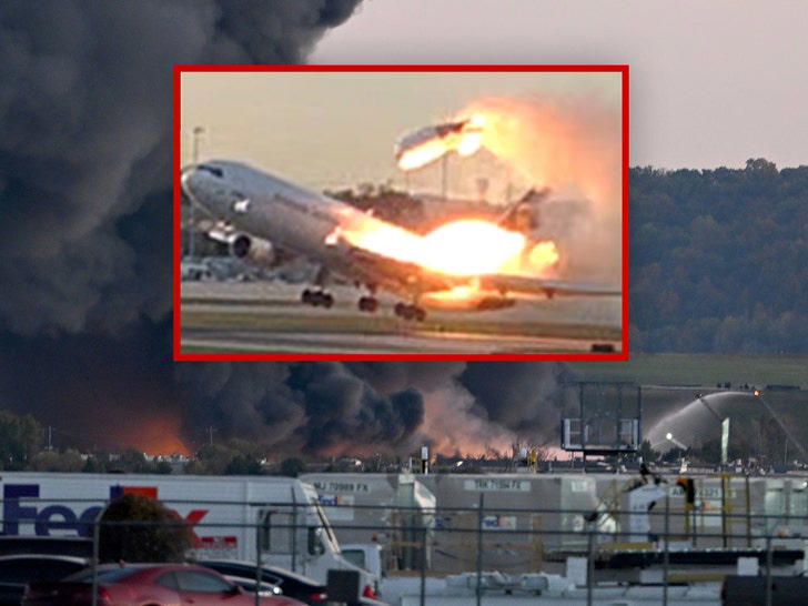 New UPS Plane Crash Images Show Engine Exploding Off Left Wing on Takeoff