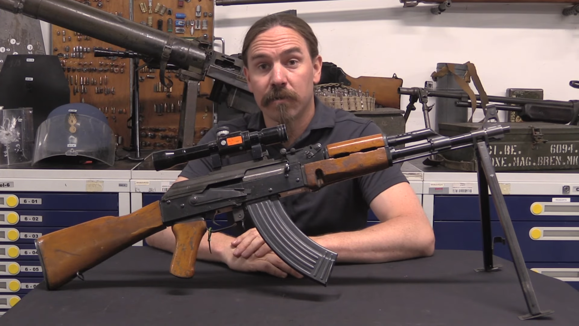 Balkan Hybrid Rifle with a Strange Mix of Features
