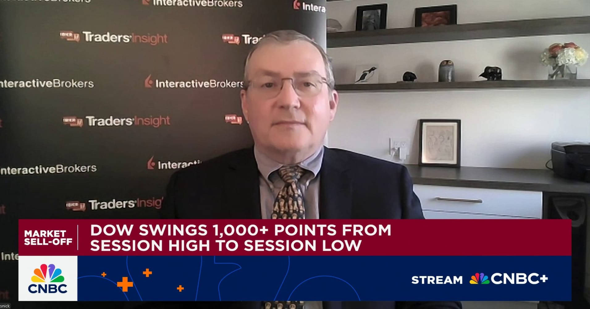 Bitcoin was the proximate trigger for the market selloff, says Interactive Brokers' Steve Sosnick