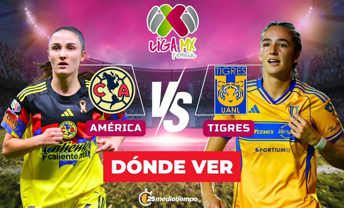América vs. Tigres. Resumen de la Final Ida Liga MX Femenil 2025