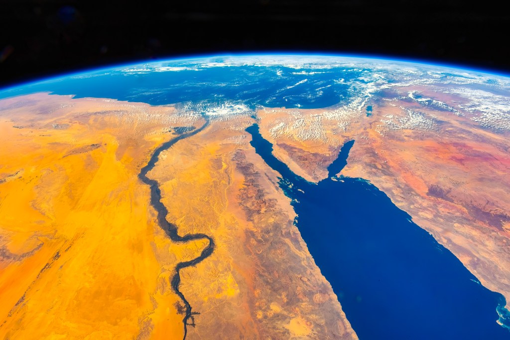 The Earth is tearing Africa and Asia apart by 0.5 millimetres a year