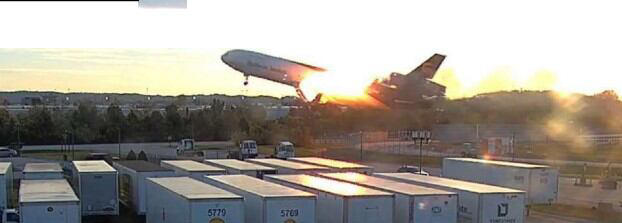 Newly released video shows final moments of UPS flight 2976