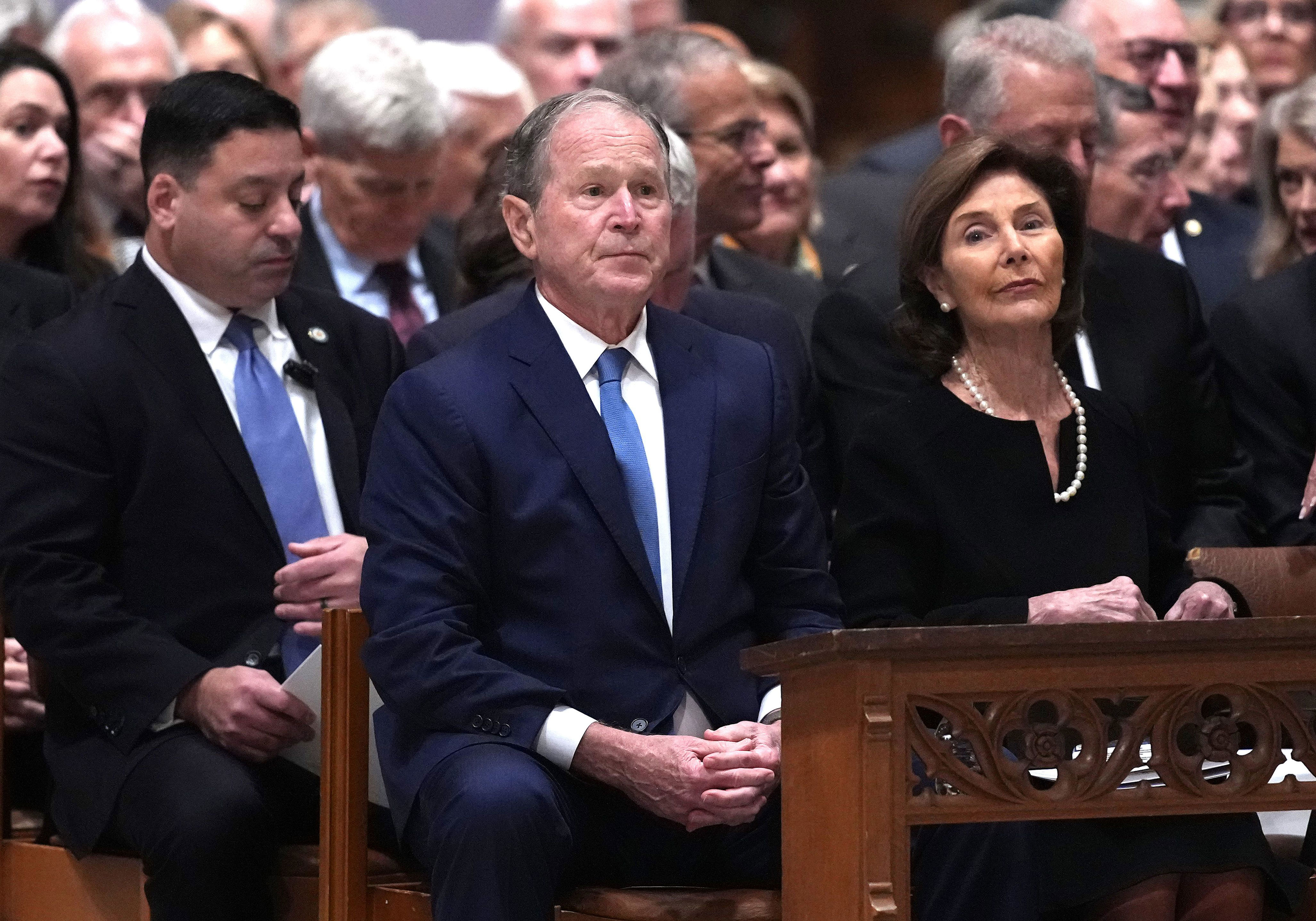 In photos: Scenes from former Vice President Dick Cheney's funeral