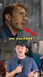 Captain America Had A FAKE Jaw! #marvel #captainamerica #superman