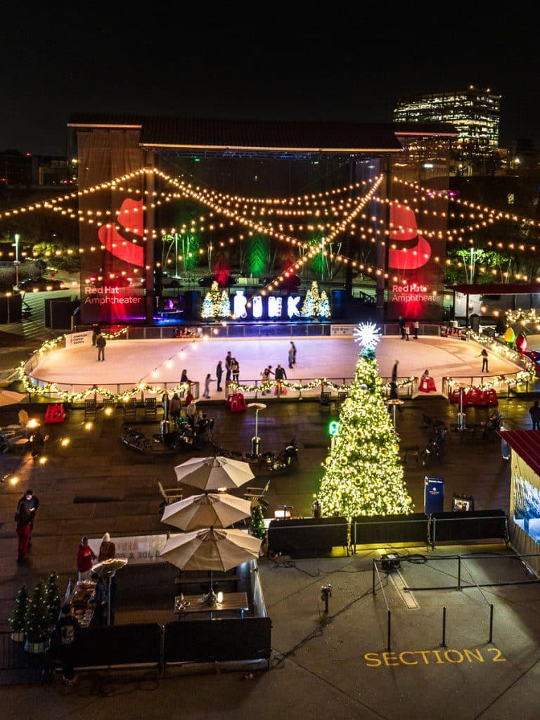 Ice Skating at THE RINK at Red Hat Amphitheater (2025 Guide)