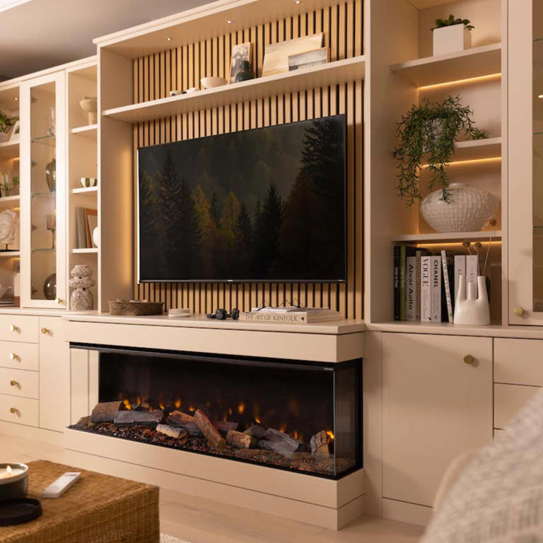 Small living room fireplace ideas to make a chic statement without ...