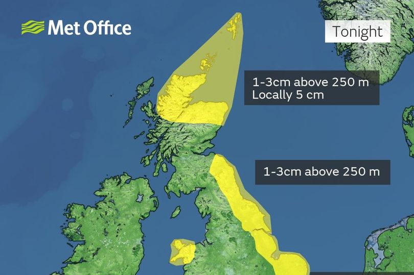 Met Office issues fresh weather warnings as temperatures plummet overnight