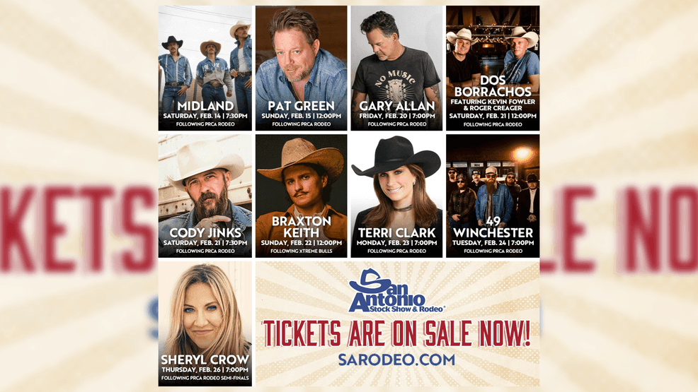 San Antonio Rodeo announces star-studded 2026 entertainment lineup!