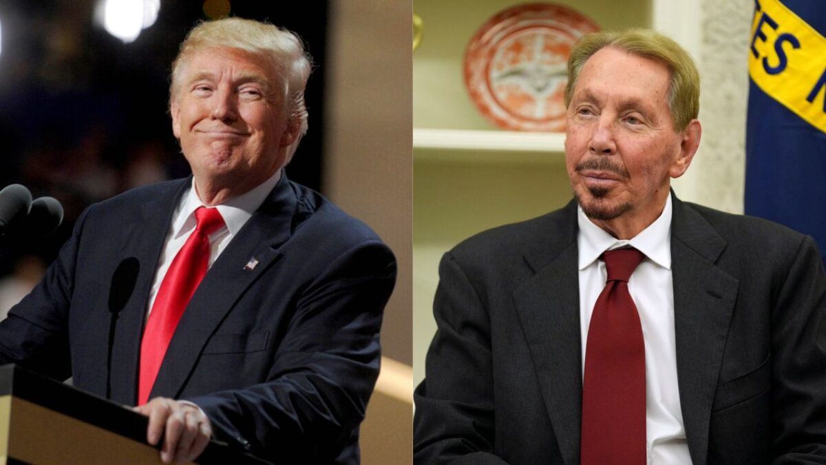 Trump Officials Discussed With Larry Ellison Axing CNN Anchors Amid ...