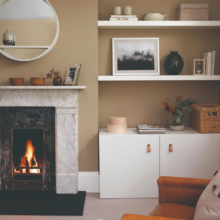 Small living room fireplace ideas to make a chic statement without ...