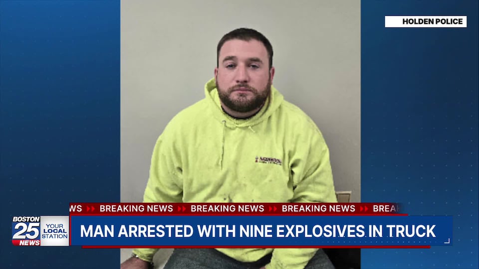 Mass. man arrested after 9 explosive devices found during traffic stop ...