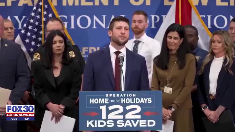 More than 100 missing children found in 'Operation Home for the Holidays'