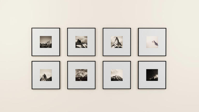 Wall art arrangements that make small spaces feel intentional